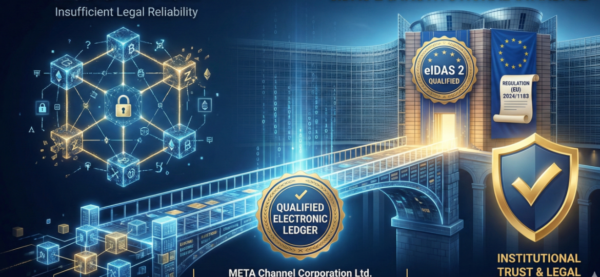 Blockchain ya no es suficiente por sí sola, eIDAS 2 y el nuevo estándar institucional